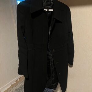 J. Crew Black Pea Coat
